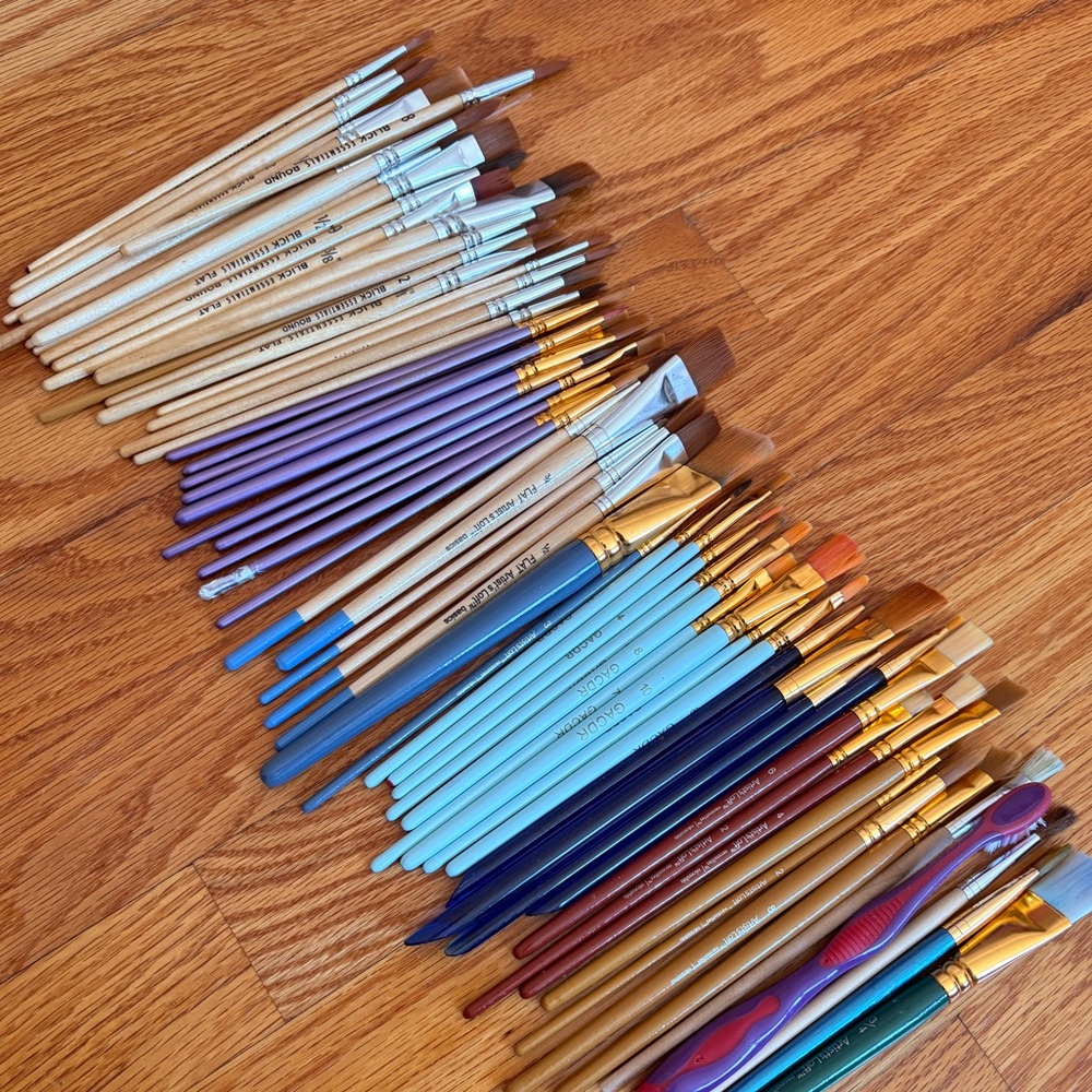 Assorted Paintbrushes